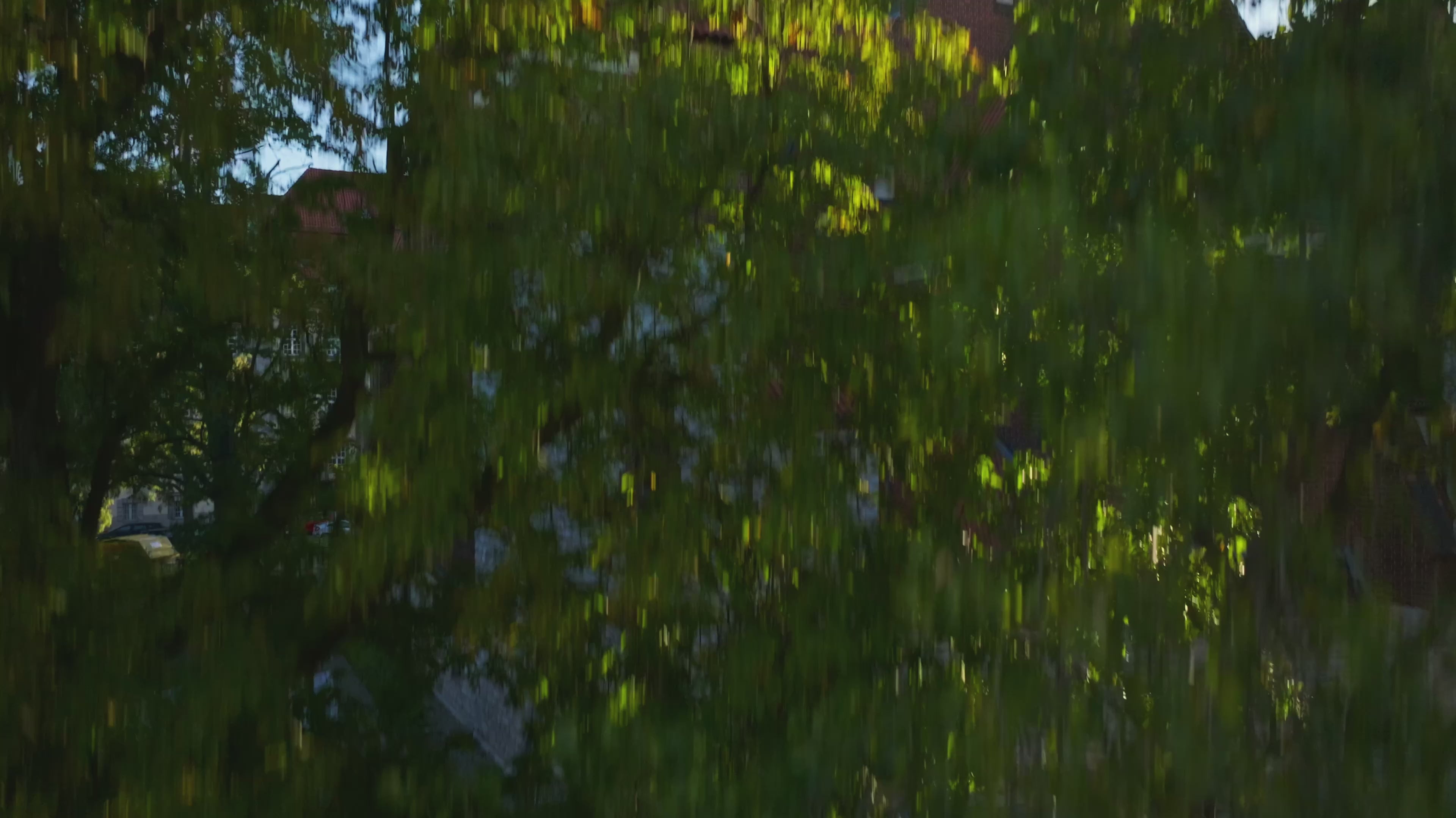Aerial view of the Coptic Orthodox Church in Berlin, Germany .