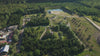 Aerial view of Tier- Freizeit- und Saurierpark Germendorf in Oranienburg.