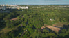 Aerial view of Tierpark Berlin, Germany.
