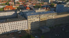 Aerial view of the Stasi Museum in Berlin, Germany.